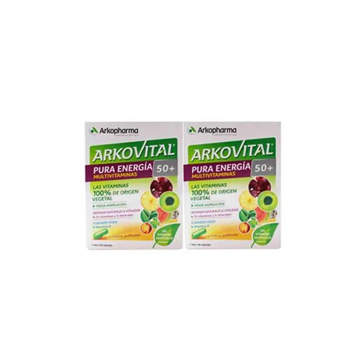 Arkopharma Arkovital Pure Energy Senior 50+ 2x, 60 capsules