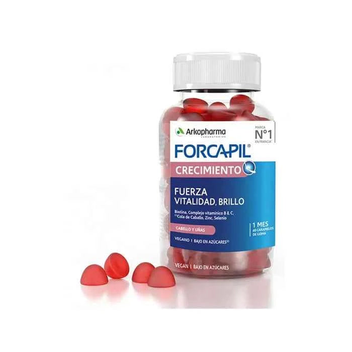 Arkopharma Forcapil Growth 60 Gummies Unisex
