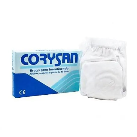Corysan Braga Para Incontinencia Con Cierre Tipo Clic Talla 8 Corysan