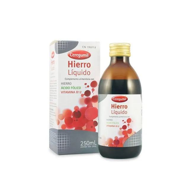 Ceregumil Hierro Líquido, 250 ml