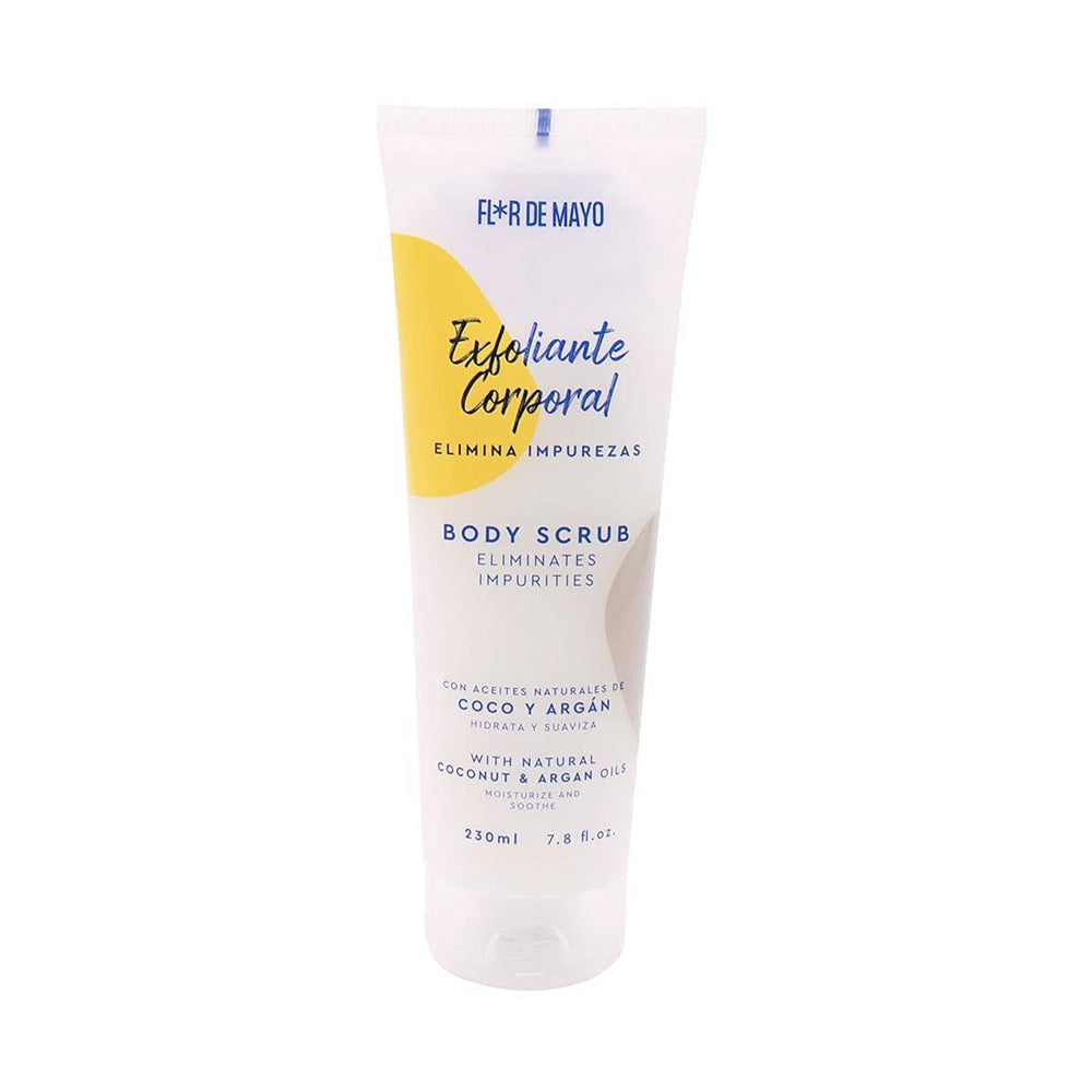 FLOR DE MAYO Exfoliante Corporal Argán y Coco Unisex, 230 ml