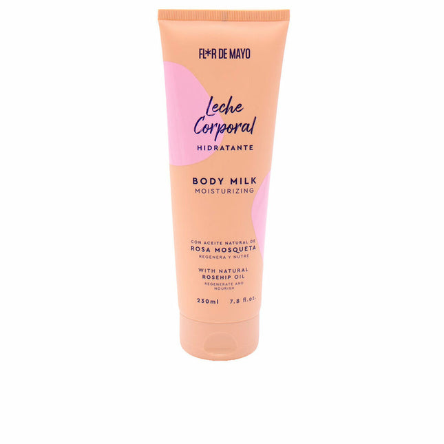 FLOR DE MAYO Leche Corporal Rosa Mosqueta Unisex, 230 ml