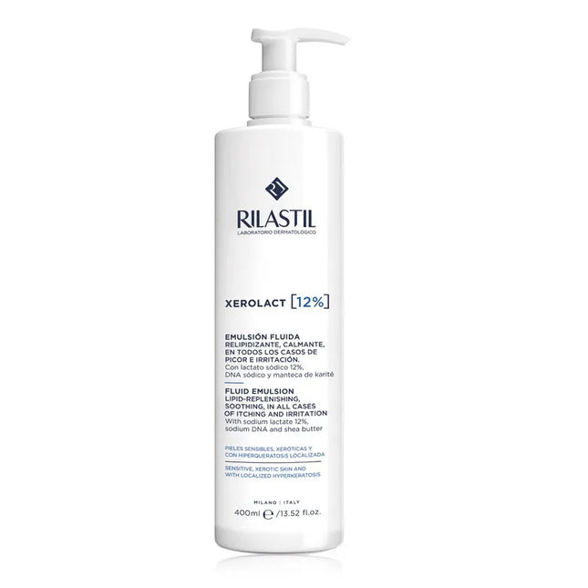 Rilastil Xerolact 12% Keratin Regulating Moisturizing Milk Unisex, 400 ml