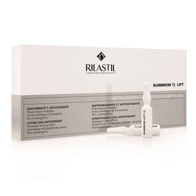 Rilastil Summum Rx Ampules Tensing Effect Unisex, 10x1.5 ml