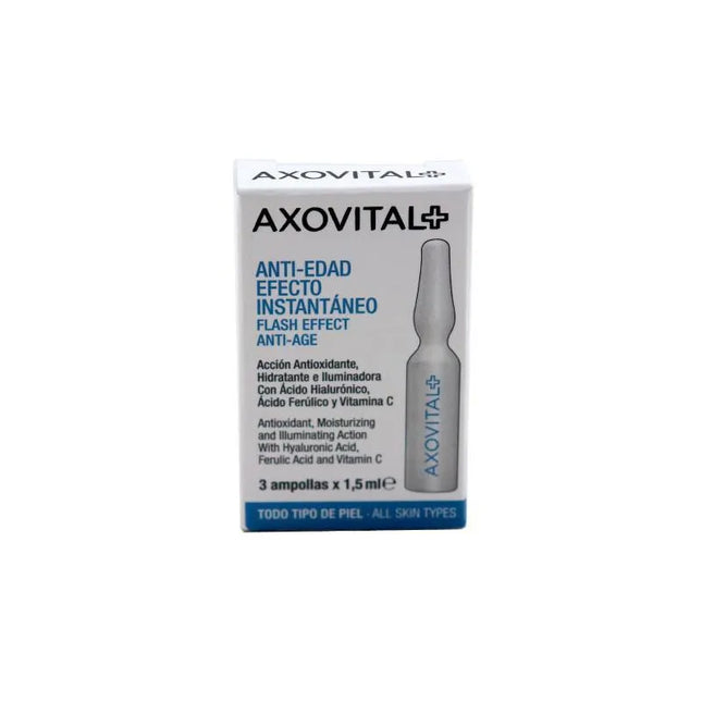 Axovital Avoxital Flash Ampoules, 3x 1,5 ml