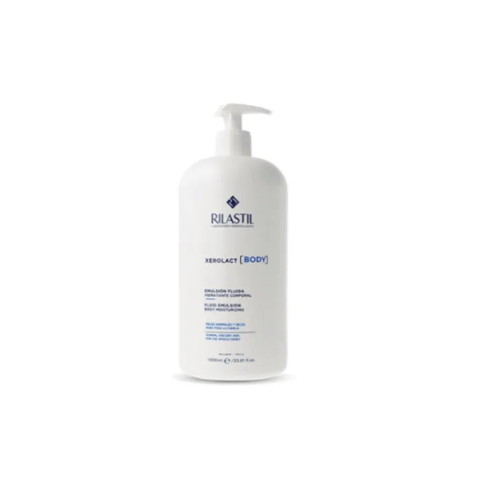 Rilastil Xerolact 6 Body Milk Normal and Dry Skins Unisex, 1000 ml