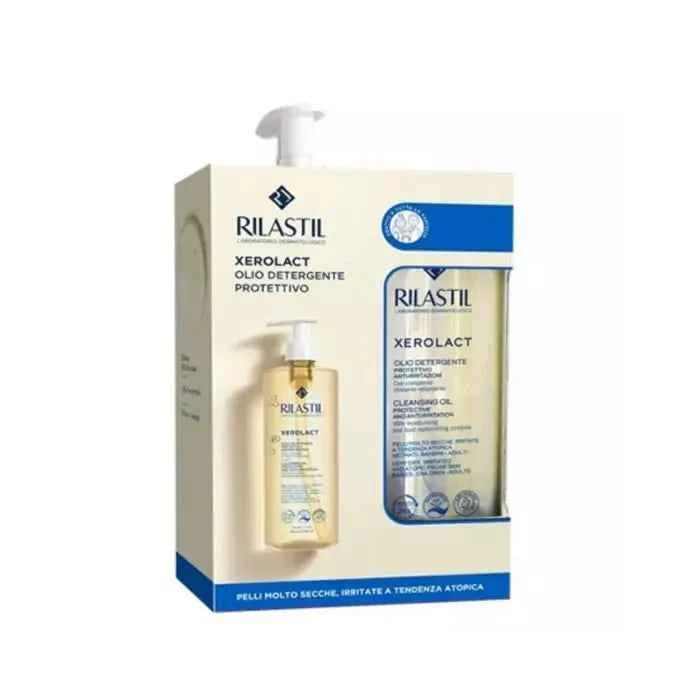 Rilastil Xerolact Oil 2 x 750 ml Unisex, Set 2 Pieces