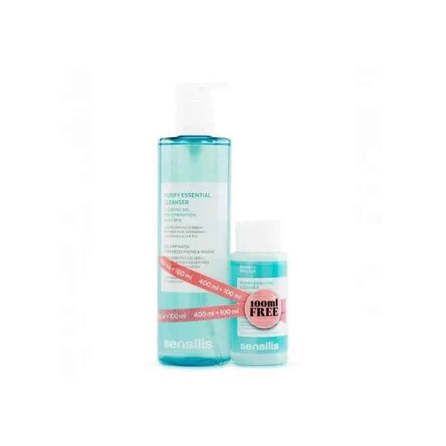 Sensilis Purify Essential Cleansing – Gel 400 ml Unisex, Set 2 Pieces