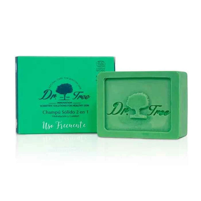 DR. TREE Frequent Use 2 in 1 Solid – Shampoo Unisex, 75 g