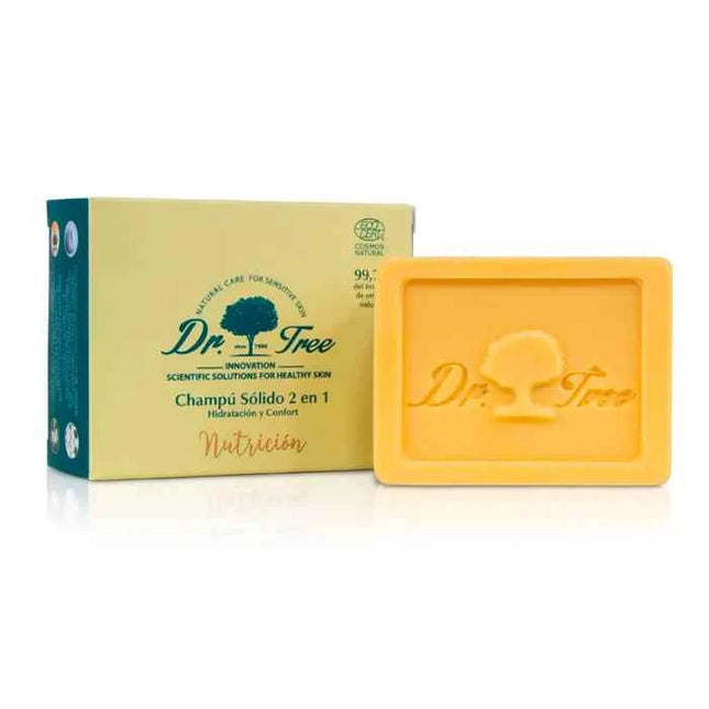 DR. TREE 2 in 1 Nourishing Solid – Shampoo Unisex, 75 g