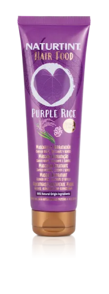 Naturtint Hair Food Mascarilla Purple Rice Unisex, 150 ml