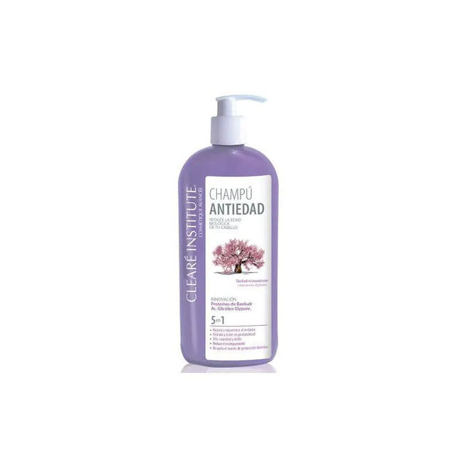 Clearé Institute Cleare – Shampoo Anti Age Unisex, 400 ml