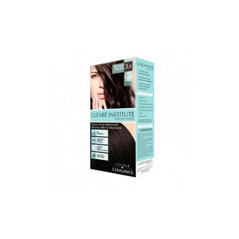 Clearé Institute Coloración 3,0 Castaño Oscuro Cabellos Delicados Unisex
