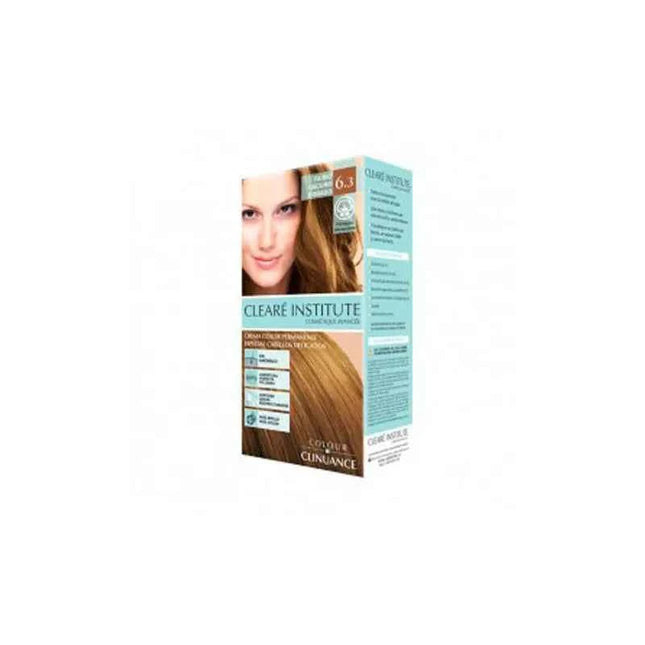 Clearé Institute Cleare Institute Colour Clinuance Permanent Dye 63 Dark Blonde Gold Unisex, 170 ml