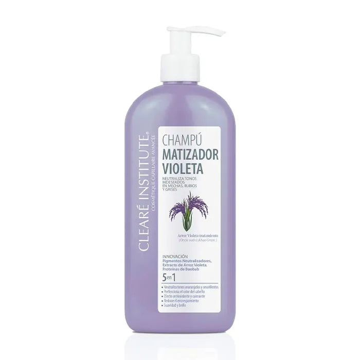 Clearé Institute Violet – Shampoo Unisex, 400 ml