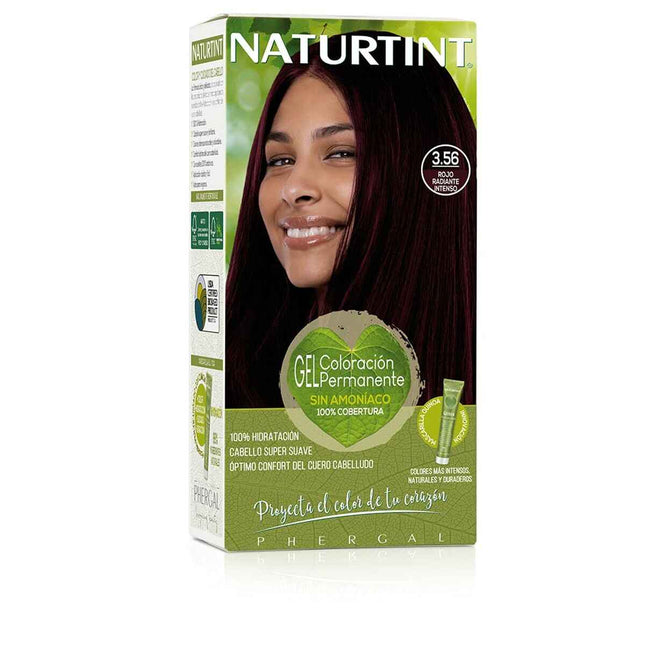 Tinte Pelo Naturtint 3,56n Rojo Radiante Intenso Unisex