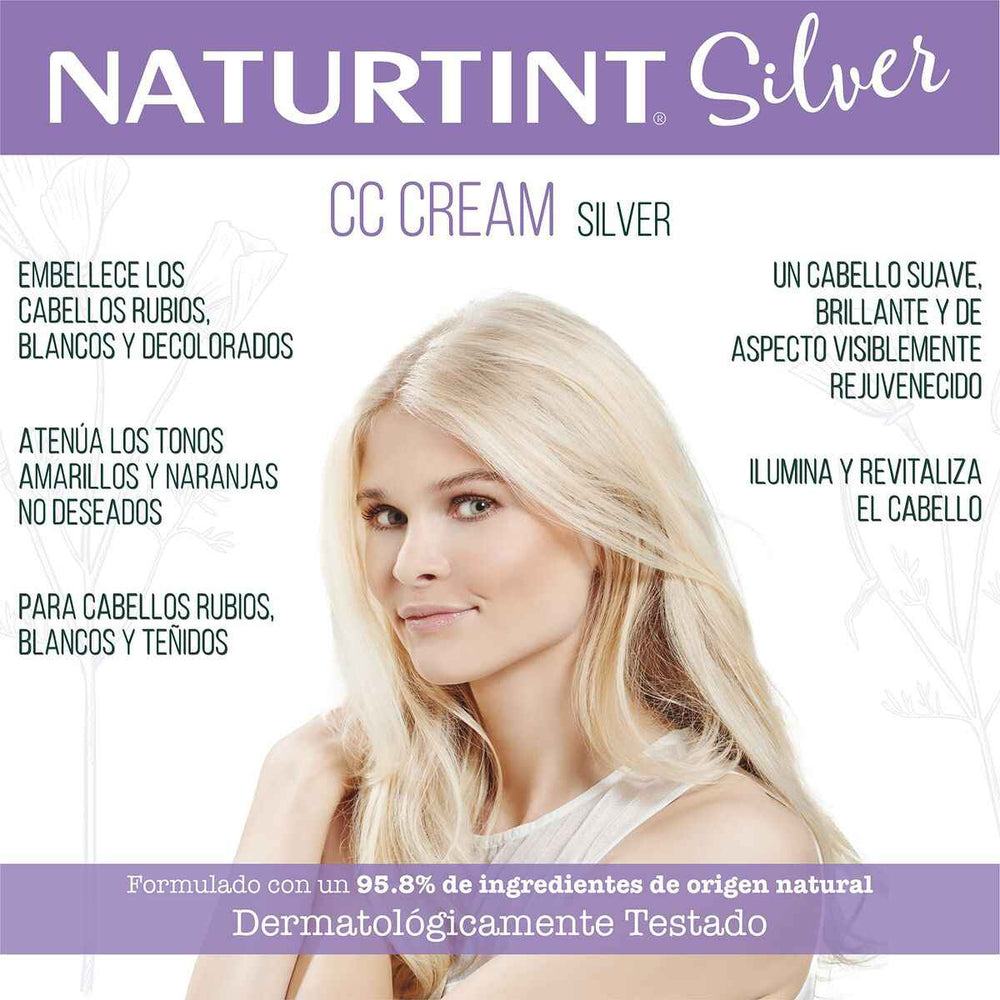 Naturtint Cc Cream Silver Mascarilla Matizadora Unisex, 200 ml