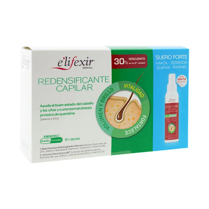 Phergal Elifexir Esencial Pack Redensifying 60 capsules + – Serum Unisex, 35 ml