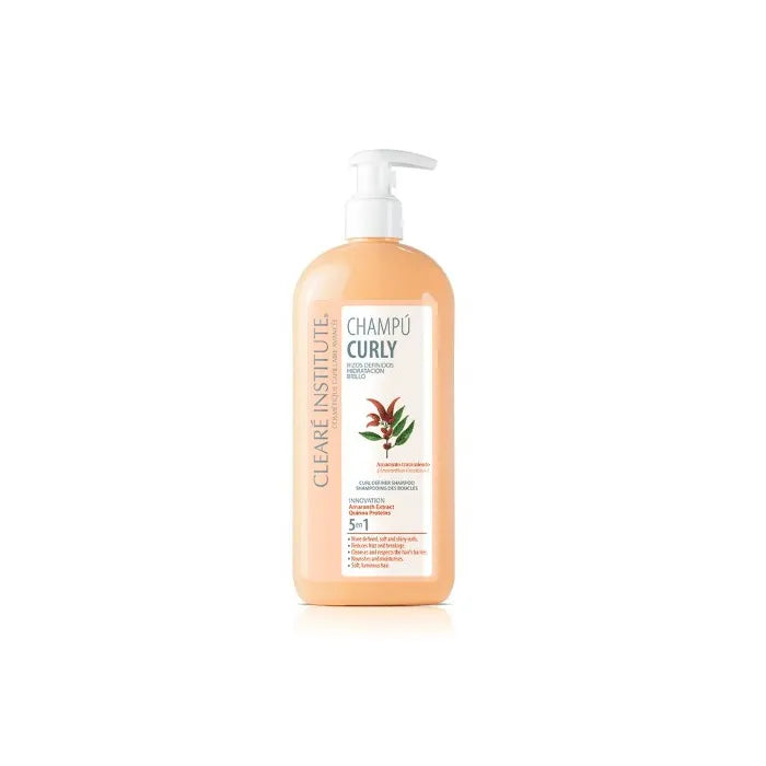 Clearé Institute Curly Curly – Shampoo Defined Curls Moisturising Shine Unisex, 400 ml
