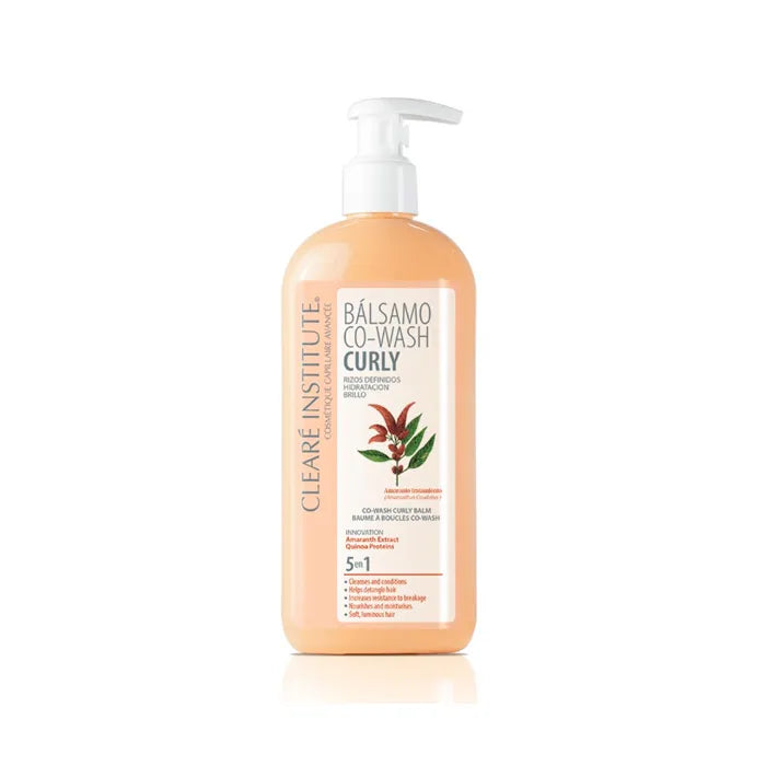 Clearé Institute Co-Wash Curly Curly Balm Defined Curls Moisturising Shine Unisex, 300 ml