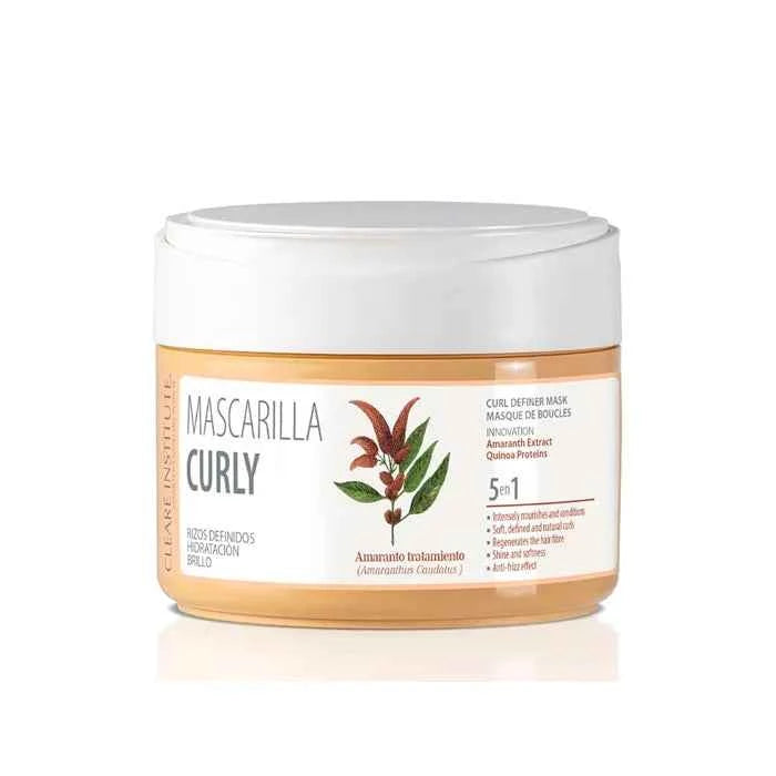 Clearé Institute Curly Curls Defined Curl Shine Hydration Mask Unisex, 300 ml