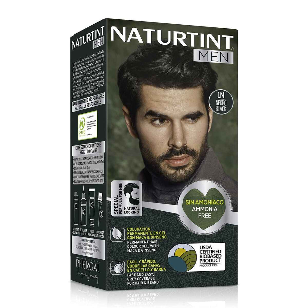 Tinte Pelo Naturtint Men 1n Negro Unisex