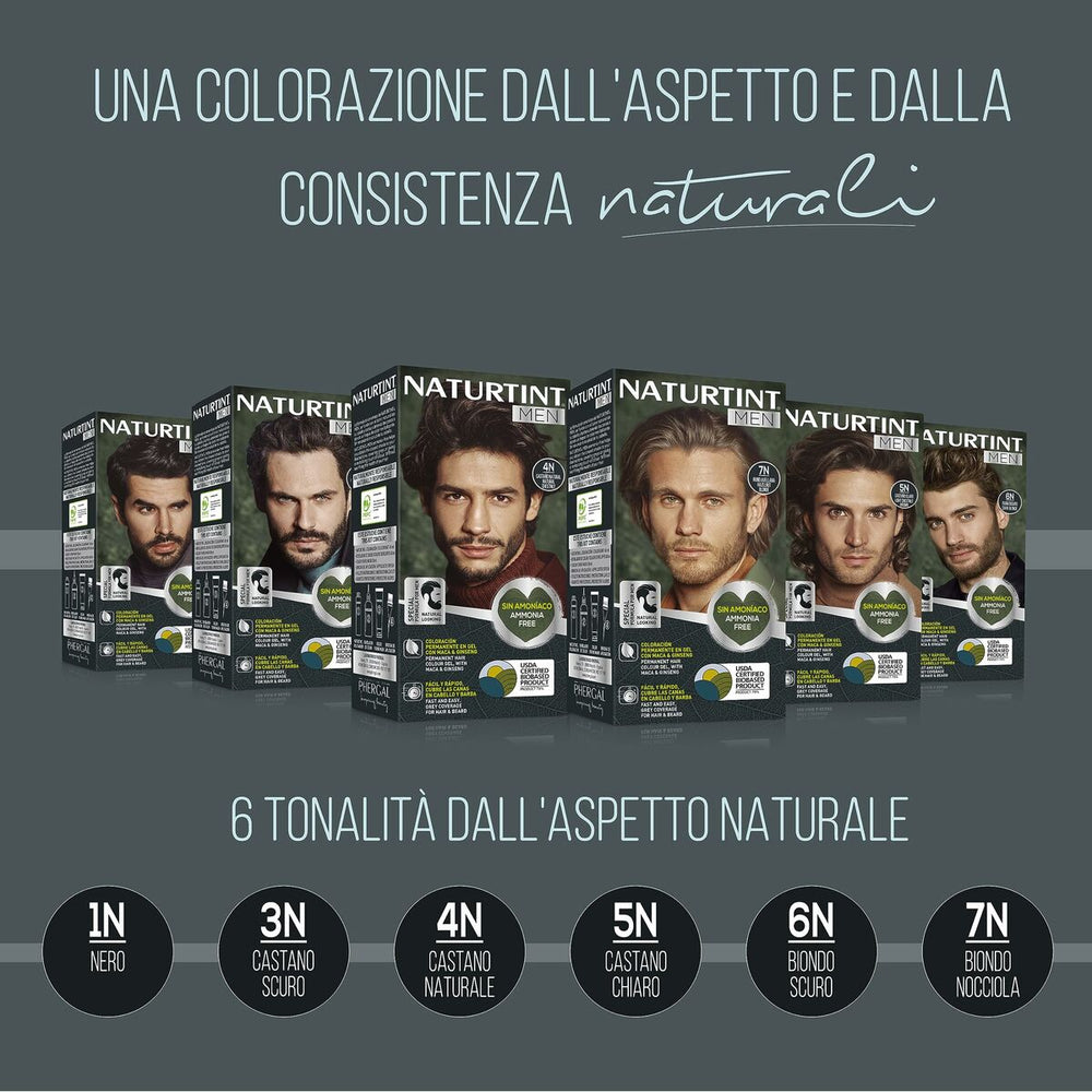 Tinte Pelo Naturtint Men 3n Casta?o Oscuro Unisex