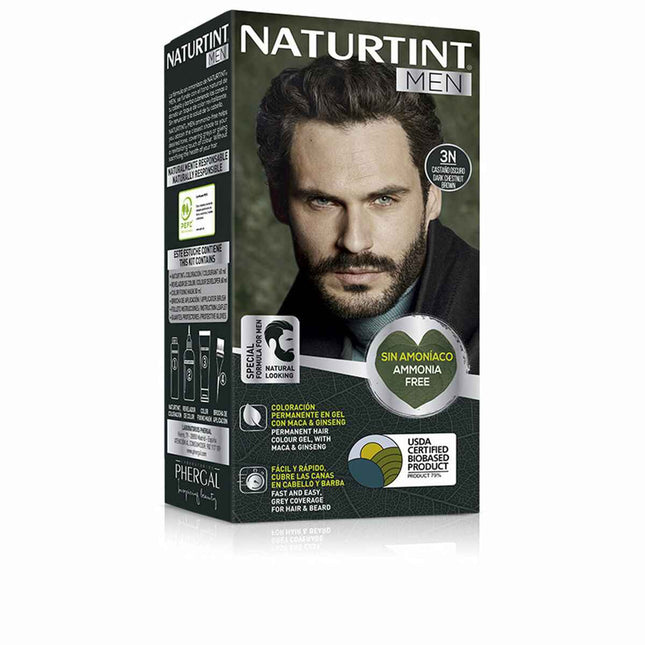 Tinte Pelo Naturtint Men 3n Casta?o Oscuro Unisex