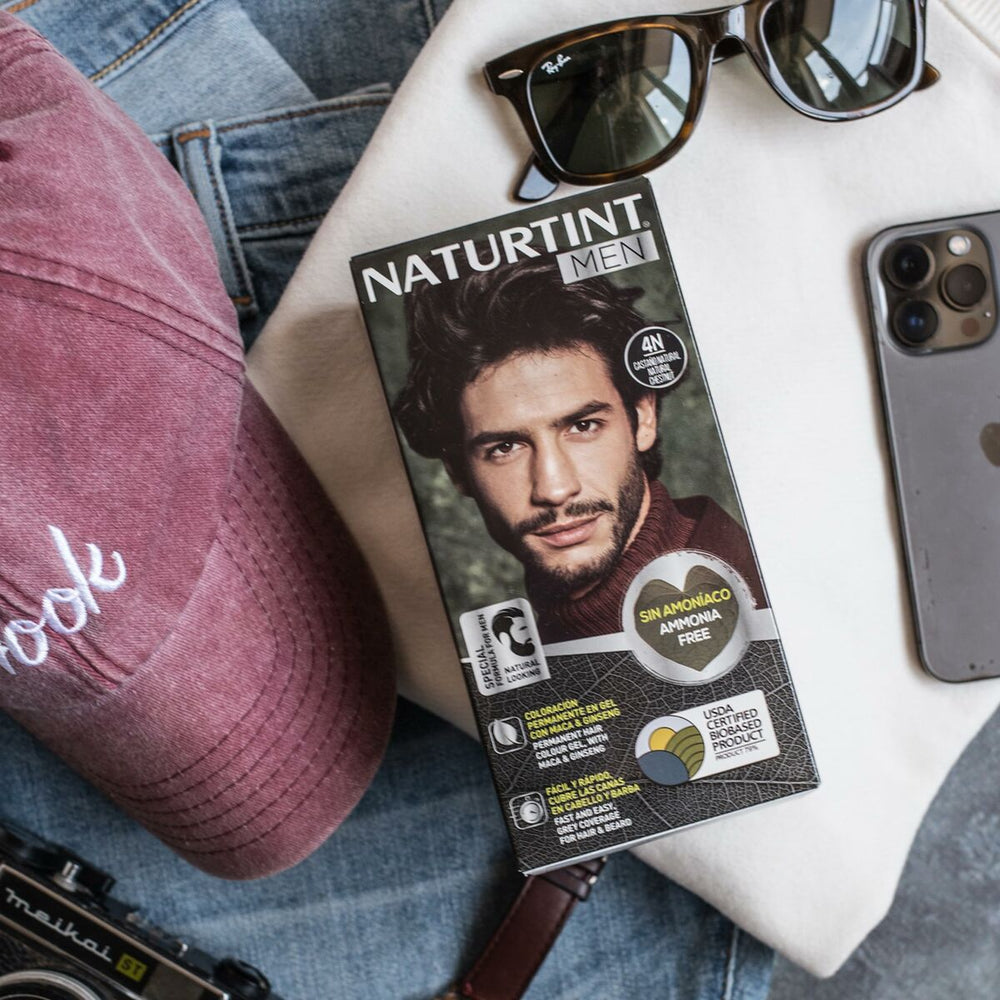 Tinte Pelo Naturtint Men 4n Casta?o Natural Unisex