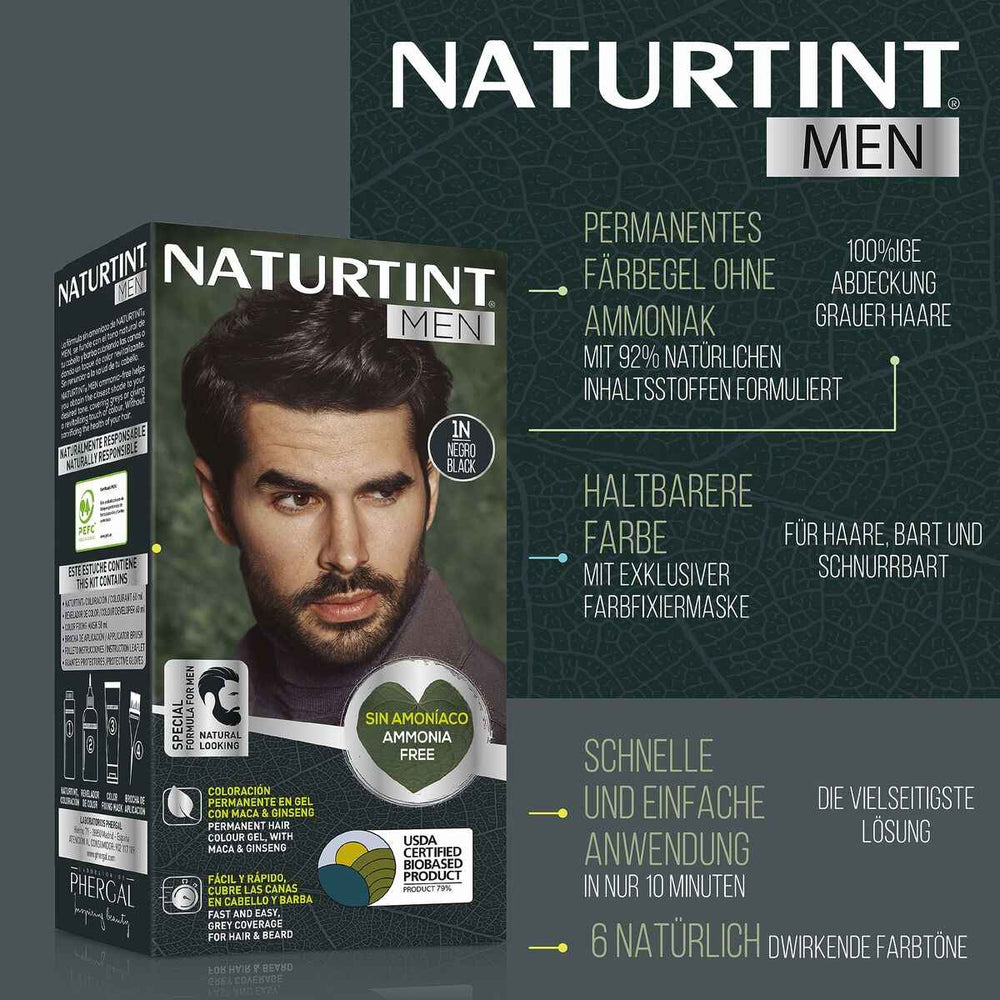 Tinte Pelo Naturtint Men 6n Rubio Oscuro Unisex