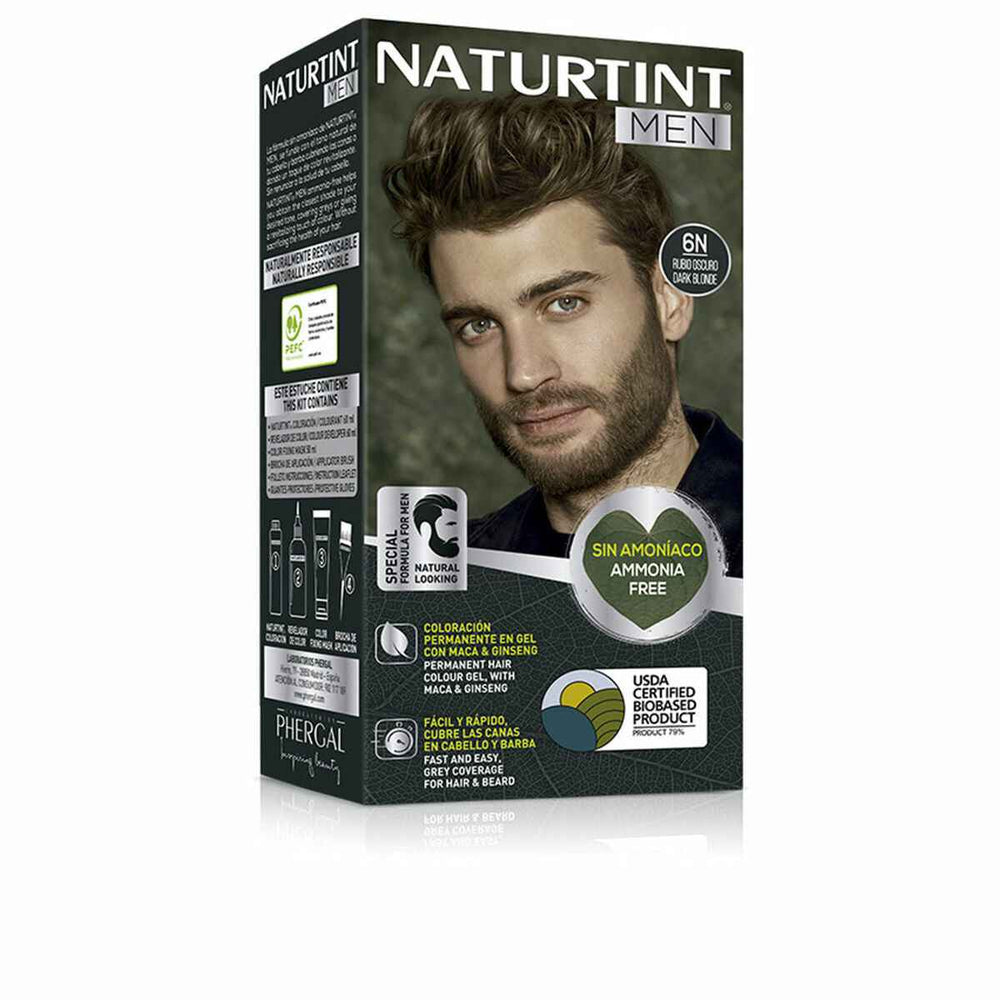 Tinte Pelo Naturtint Men 6n Rubio Oscuro Unisex