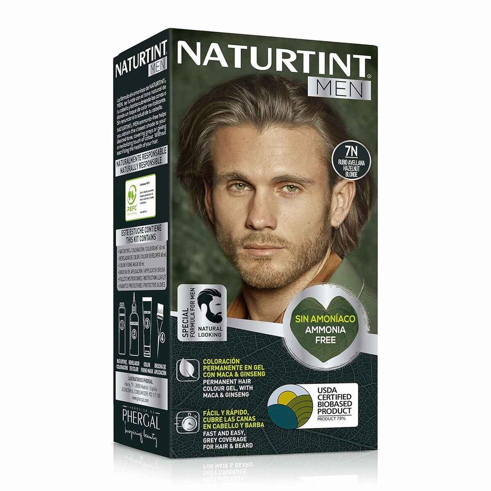 Tinte Pelo Naturtint Men 7n Rubio Avellana Unisex