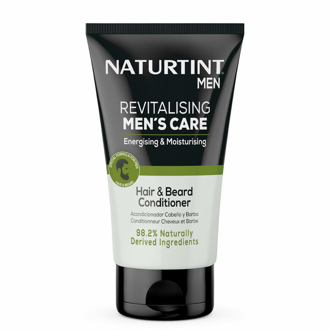 Naturtint Revitalising Men's Care Acondicionador Para Cabello y Barba Fortaleza y Nutrición Unisex, 150 ml