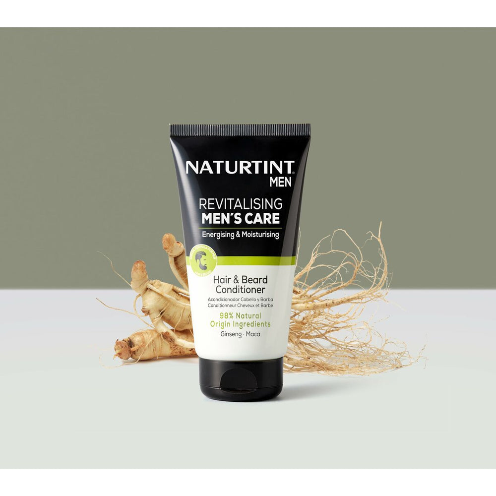 Naturtint Revitalising Men's Care Acondicionador Para Cabello y Barba Fortaleza y Nutrición Unisex, 150 ml