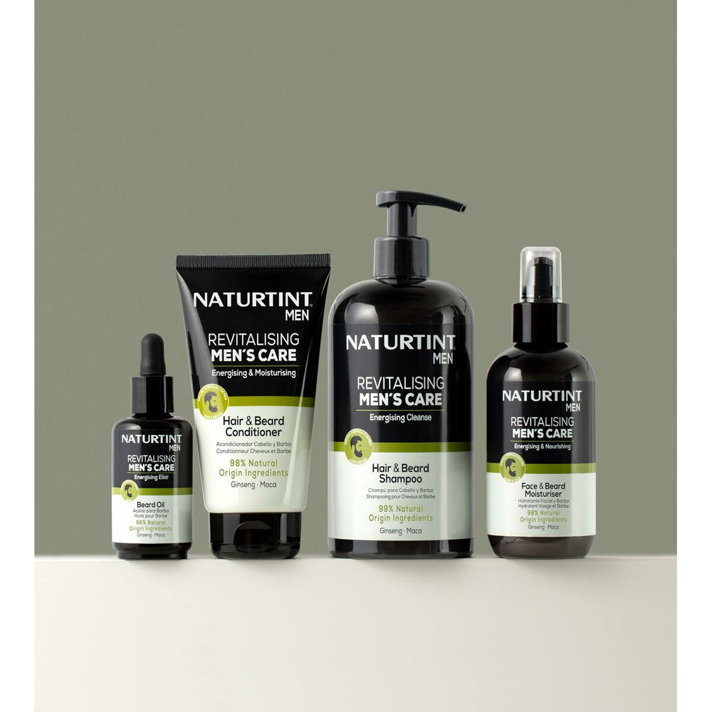 Naturtint Revitalising Men's Care Acondicionador Para Cabello y Barba Fortaleza y Nutrición Unisex, 150 ml