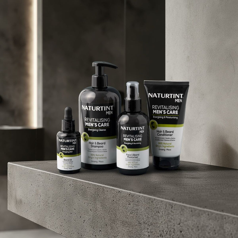 Naturtint Revitalising Men's Care Acondicionador Para Cabello y Barba Fortaleza y Nutrición Unisex, 150 ml