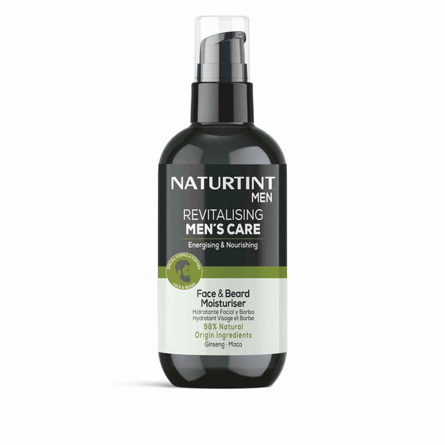 Naturtint Revitalising Men's Care Hidratante Facial y Barba Unisex, 200 ml