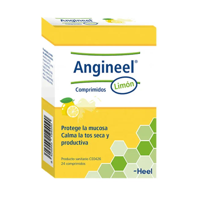 HEEL Angineel Lemon, 24 tablets
