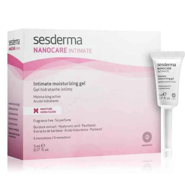 Sesderma Nanocare Intimate Intimate Moisturiser, 6 X 5 ml
