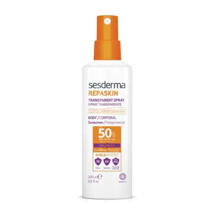 Sesderma Repaskin Transparent – Spray Spf50 Unisex, 200 ml