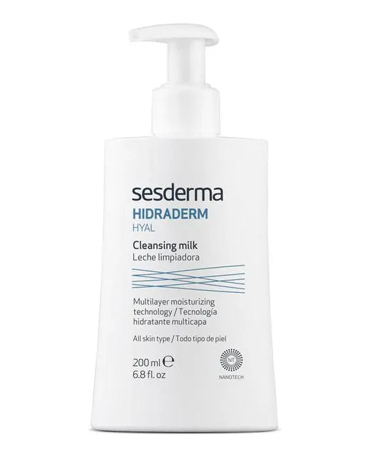 Sesderma Hidraderm Hyal Leche Limpiadora, 200 ml