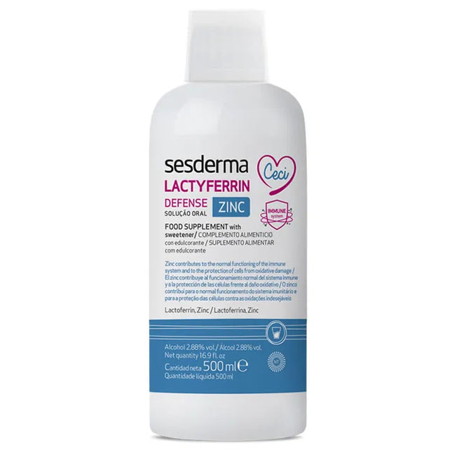 Sesderma Lactyferrin Defense Zinc, 500 ml