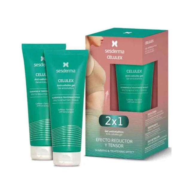 Sesderma Celulex Anticellulite – Gel Unisex, 2x200 ml
