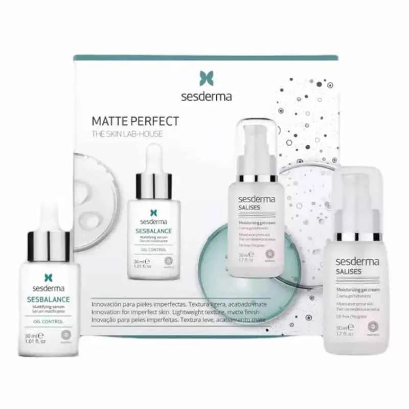 Sesderma Salises Mattifying Treatment 50 ml for Women, Set 2 Pieces