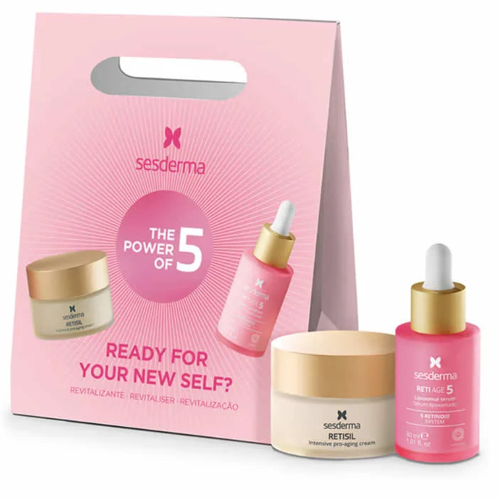 Sesderma Antiage Retisil Cream 50 ml + Reti Age 5 Liposomal – Serum 30 ml Unisex, Set 2 Pieces