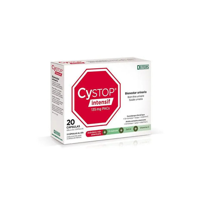 Deiters Cystop Intensif, 20 capsules