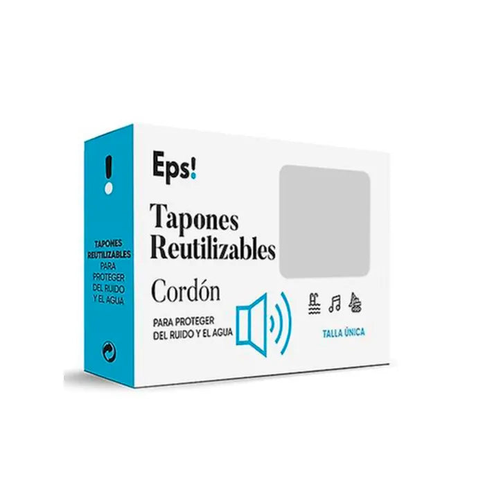EPS Reusable Ear Plugs Cord 2uts