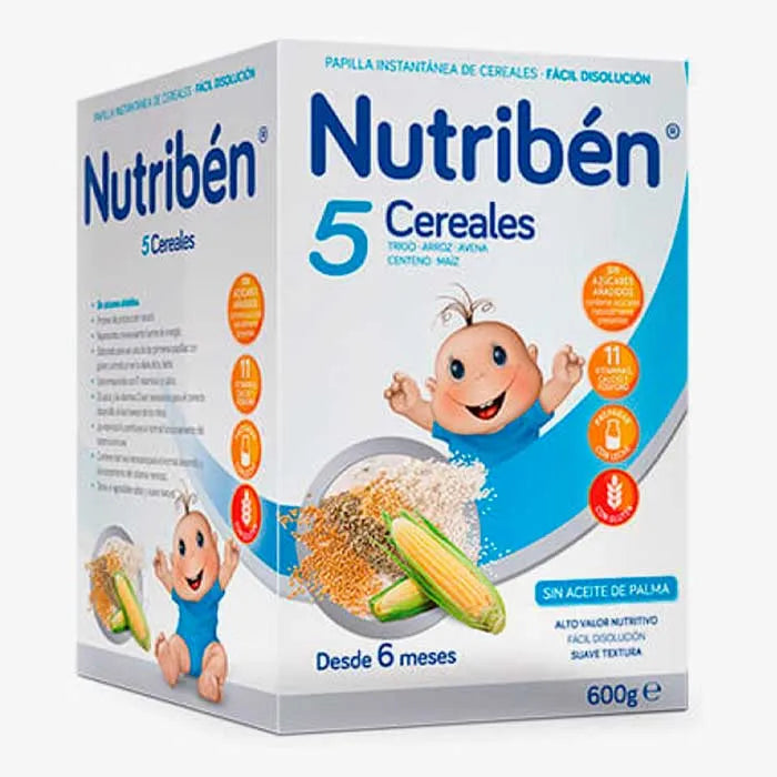 Nutriben Nutribén 5 Cereals, 600 g