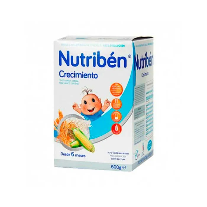 Nutriben Nutribén Growth Cereals, 600 g