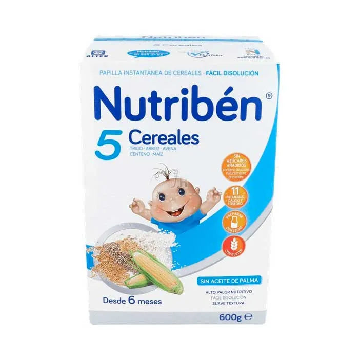 Nutriben Nutribén Growth Cereals With Milk, 600 g
